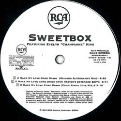 画像2: SWEETBOX / U MAKE MY LOVE COME DOWN (米原盤/REMIX) [◎中古レア盤◎お宝！ステッカー付原盤！「ラブカムダウン」使い！]