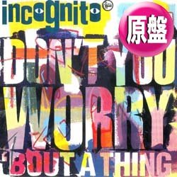 画像1: INCOGNITO / DON'T YOU WORRY BOUT A THING (英原盤/REMIX) [◎中古レア盤◎お宝！本物の原盤！「くよくよするな」カバー！]