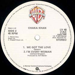 画像4: CHAKA KHAN / WHAT CHA' GONNA DO FOR ME (英原盤/全3曲) [◎中古レア盤◎激レア！マニア品！英国オンリー原盤！]