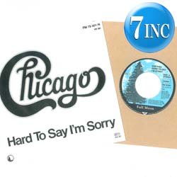 画像1: CHICAGO / HARD TO SAY I'M SORRY (7インチMIX) [◎中古レア盤◎お宝！ドイツ版ジャケ7"MIX！素直になれなくて！]