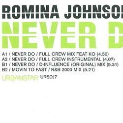 画像2: ROMINA JOHNSON / NEVER DO (英原盤/REMIX) [◎中古レア盤◎お宝！英国のみ！必殺「JAMBOREE」使い！爽快ダンサー！]