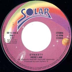 画像2: DYNASTY / HERE I AM (7インチMIX) [◎中古レア盤◎激レア！ベルギー版ジャケ！7インチMIX！]