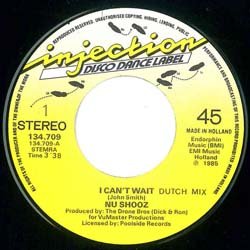 画像2: NU SHOOZ / I CAN'T WAIT (7インチ/DUTCH MIX) [◎中古レア盤◎お宝！オランダ版7インチ！ダッチMIX！]