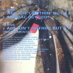 画像2: CHI-ALI / AGE AIN'T NOTHIN' BUT A # (全2曲) [■廃盤■お宝！入手困難ジャケ付！激人気JAZZY！デビュー曲！]