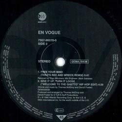 画像2: EN VOGUE / GIVE IT UP TURN IT LOOSE (独原盤/REMIX) [◎中古レア盤◎激レア！ドイツ版ジャケ！本物の原盤！別REMIX！]