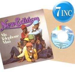 画像1: NEW EDITION / MR.TELEPHONE MAN (7インチ) [◎中古レア盤◎お宝！美A級品！ドイツ版ジャケ7"！インスト入り！]