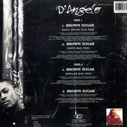 画像2: D'ANGELO / BROWN SUGAR (英原盤/REMIX) [◎中古レア盤◎激レア！英国版ジャケ！別リミックス！]