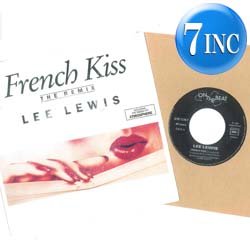 画像1: LEE LEWIS / FRENCH KISS (89年MIX/7インチMIX) [◎中古レア盤◎お宝！89年カバー！フランス版ジャケ7"MIX！]