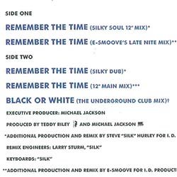 画像2: MICHAEL JACKSON / REMEMBER THE TIME (米原盤/REMIX) [◎中古レア盤◎激レア！超人気！ジャケ付原盤！]