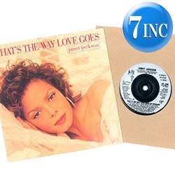 画像1: JANET JACKSON / THAT'S THE WAY LOVE GOES (7インチ) [◎中古レア盤◎激レア！ヨーロッパ原盤7"！インスト入り！]