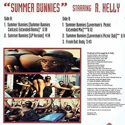 画像2: R.KELLY / SUMMER BUNNIES (米原盤/REMIX) [◎中古レア盤◎お宝！ジャケ付原盤！ひと夏のバニー！]