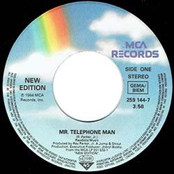 画像3: NEW EDITION / MR.TELEPHONE MAN (7インチ) [◎中古レア盤◎お宝！美A級品！ドイツ版ジャケ7"！インスト入り！]