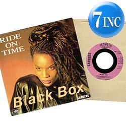 画像1: BLACK BOX / RIDE ON TIME (7インチMIX) [◎中古レア盤◎お宝！別タイプのフランス版ジャケ！7"MIX！]