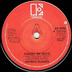 画像2: PATRICE RUSHEN / FORGET ME NOTS & HAVEN'T YOU HEARD (7インチMIX) [◎中古レア盤◎お宝！英国版ジャケ7"MIX！豪華2曲！]