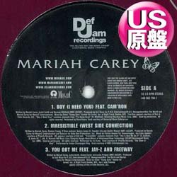 画像1: MARIAH CAREY / BOY +2曲 (米原盤/全3曲) [◎中古レア盤◎お宝！コレは原盤！人気3曲+インスト！]