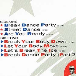 画像2: BREAK MACHINE / BREAK DANCE PARTY (LP原盤/全7曲) [◎中古レア盤◎お宝！美A級品！英国版ジャケ！ディスコRAP名盤！]