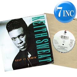 画像1: KEITH SWEAT / KEEP IT COMIN (7インチMIX) [◎中古レア盤◎激レア！新品同様！ドイツ版ジャケ7"MIX + ハウスEDIT！]