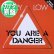 画像1: GARY LOW / YOU ARE A DANGER (カナダ原盤/12"MIX) [◎中古レア盤◎お宝！希少カナダ原盤！NOT ON LP！] (1)