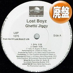 画像1: LOST BOYZ / GHETTO JIGGY (4VER) [■廃盤■お宝！少量生産版12"！フロア大合唱！N.Y.賛歌！]