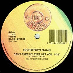 画像3: BOYS TOWN GANG / 君の瞳に恋してる & 悲しき願い (全2曲) [◎中古レア盤◎お宝！少量生産！イタリア高音質版！豪華2曲！]