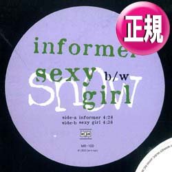 画像1: SNOW / SEXY GIRL & INFORMER (全2曲) [◎中古レア盤◎お宝！日本限定12"！豪華2曲の特別内容！]