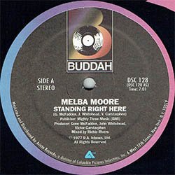 画像2: MELBA MOORE / STANDING RIGHT HERE (12"MIX/全2曲) [◎中古レア盤◎お宝！MUROプレイ！ガラージ古典！]