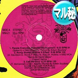 画像1: SKYY / CALL ME (マル秘MIX/全5曲) [◎中古レア盤◎お宝！他と違う！現場向きマル秘MIX！豪華内容！]