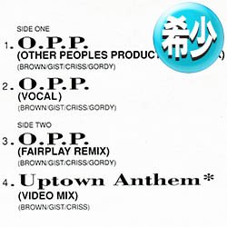 画像1: NAUGHTY BY NATURE / O.P.P. (UKリミックス/全2曲) [■廃盤■お宝！少量生産ジャケ付！UKオンリーMIX！]