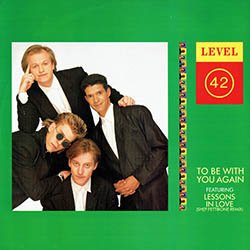 画像2: LEVEL 42 / LESSONS IN LOVE (英原盤/REMIX) [◎中古レア盤◎お宝！美品！内容違い「緑ジャケ」！ SHEP PETTIBONE MIX！]