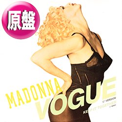 画像1: MADONNA / VOGUE & KEEP IT TOGETHER (英原盤/12"MIX) [◎中古レア盤◎お宝！美Aランク！内容違いの英国原盤！豪華2曲！]