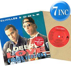 画像1: CLIVILLES & COLE / A DEEPER LOVE (REMIX/7インチMIX) [◎中古レア盤◎お宝！別ジャケ & 内容違い！跳ねてるEDIT！]