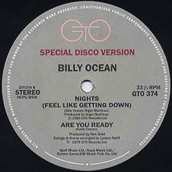 画像2: BILLY OCEAN / STAY THE NIGHT + 2曲 (12"MIX/全3曲) [■廃盤■お宝！超少量生産！入手困難12"！豪華3曲入り！]