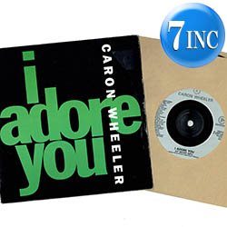 画像1: CARON WHEELER / I ADORE YOU (7インチMIX) [◎中古レア盤◎激レア！フランス版ジャケ！7インチMIX！]