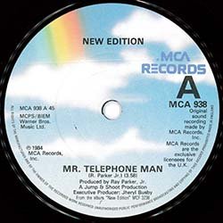 画像3: NEW EDITION / MR.TELEPHONE MAN (7インチ) [◎中古レア盤◎お宝！美A級品！英国版ジャケ7"！キッズソウル大名曲！]