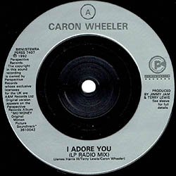 画像3: CARON WHEELER / I ADORE YOU (7インチMIX) [◎中古レア盤◎激レア！フランス版ジャケ！7インチMIX！]