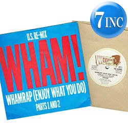 画像1: WHAM / WHAM RAP (7"MIX/パート1&2) [◎中古レア盤◎お宝！少量生産！別ジャケ7"MIX！CMソング！]