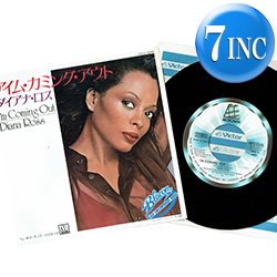 画像1: DIANA ROSS / アイム・カミング・アウト (7インチMIX) [◎中古レア盤◎激レア！日本版ジャケ7"MIX！]