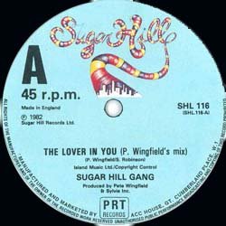 画像2: SUGAR HILL GANG / THE LOVER IN YOU (英原盤/別MIX) [◎中古レア盤◎お宝！本物の原盤！別テイク入り！]