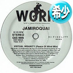 画像1: JAMIROQUAI / VIRTUAL INSANITY (PEACE OF MIND MIX) [◎中古レア盤◎激レア！幻のREMIX＋オリジ！]