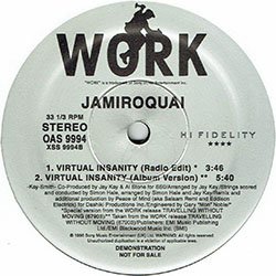 画像2: JAMIROQUAI / VIRTUAL INSANITY (PEACE OF MIND MIX) [◎中古レア盤◎激レア！幻のREMIX＋オリジ！]