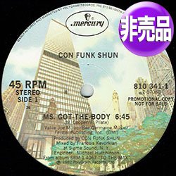 画像1: CON FUNK SHUN / MS. GOT THE-BODY (USプロモ/12"MIX) [◎中古レア盤◎激レア！マニア品！プロモ原盤！気分はラ・イ・ト！]