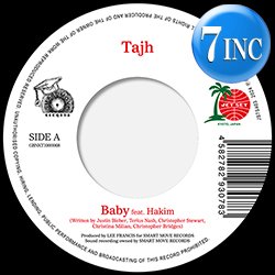 画像1: TAJH / BABY & PARTY IN THE U.S.A (7インチ) [■限定■お宝直行！少量生産！ジャスティン・ビーバー！]