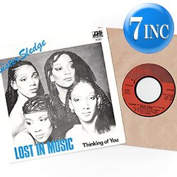 画像1: SISTER SLEDGE / THINKING OF YOU & LOST IN MUSIC (7インチ) [◎中古レア盤◎激レア！オランダ版ジャケ7"！豪華2曲！]