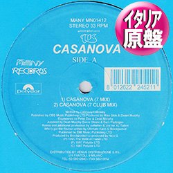 画像1: ULTIMATE KAOS / CASANOVA (伊原盤/3VER) [◎中古レア盤◎激レア！本物のイタリア原盤！「RIGHT HERE」使い！]