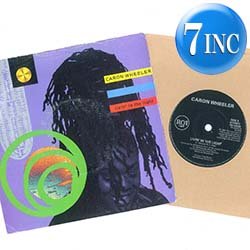 画像1: CARON WHEELER / LIVIN' IN THE LIGHT (7インチ) [◎中古レア盤◎お宝！英国版ジャケ7”！90's R&B名曲！]