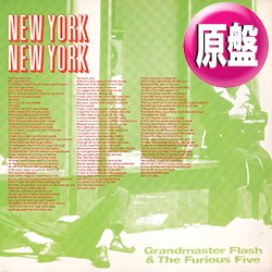 画像1: GRANDMASTER FLASH & F.FIVE / NEW YORK NEW YORK (英原盤/12"MIX) [◎中古レア盤◎お宝！英国版ジャケ原盤！インスト入り！]