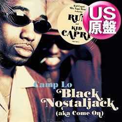 画像1: CAMP LO / BLACK NOSTALJACK (米原盤/REMIX) [◎中古レア盤◎お宝！シュリンク&ステッカー付！「TRIPPING OUT」使い！]