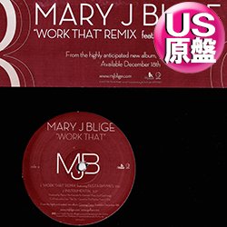 画像1: MARY J. BLIGE feat BUSTA RHYMES / WORK THAT (米原盤/REMIX) [◎中古レア盤◎お宝！本物のUS原盤！2000年以降の人気レコード！]