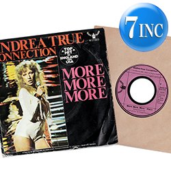 画像1: ANDREA TRUE CONNECTION / MORE MORE MORE (7インチMIX/パート1 & 2) [◎中古レア盤◎お宝！珍しい別ジャケドイツ版7"MIX！]