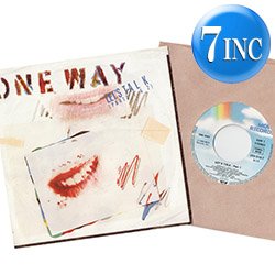 画像1: ONE WAY / LET'S TALK (7インチMIX/パート1&2) [◎中古レア盤◎お宝！美A級品！ドイツ版ジャケ7"MIX！]